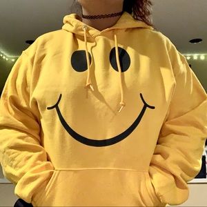 🖤Smiley Face Oversized Hoodie🖤